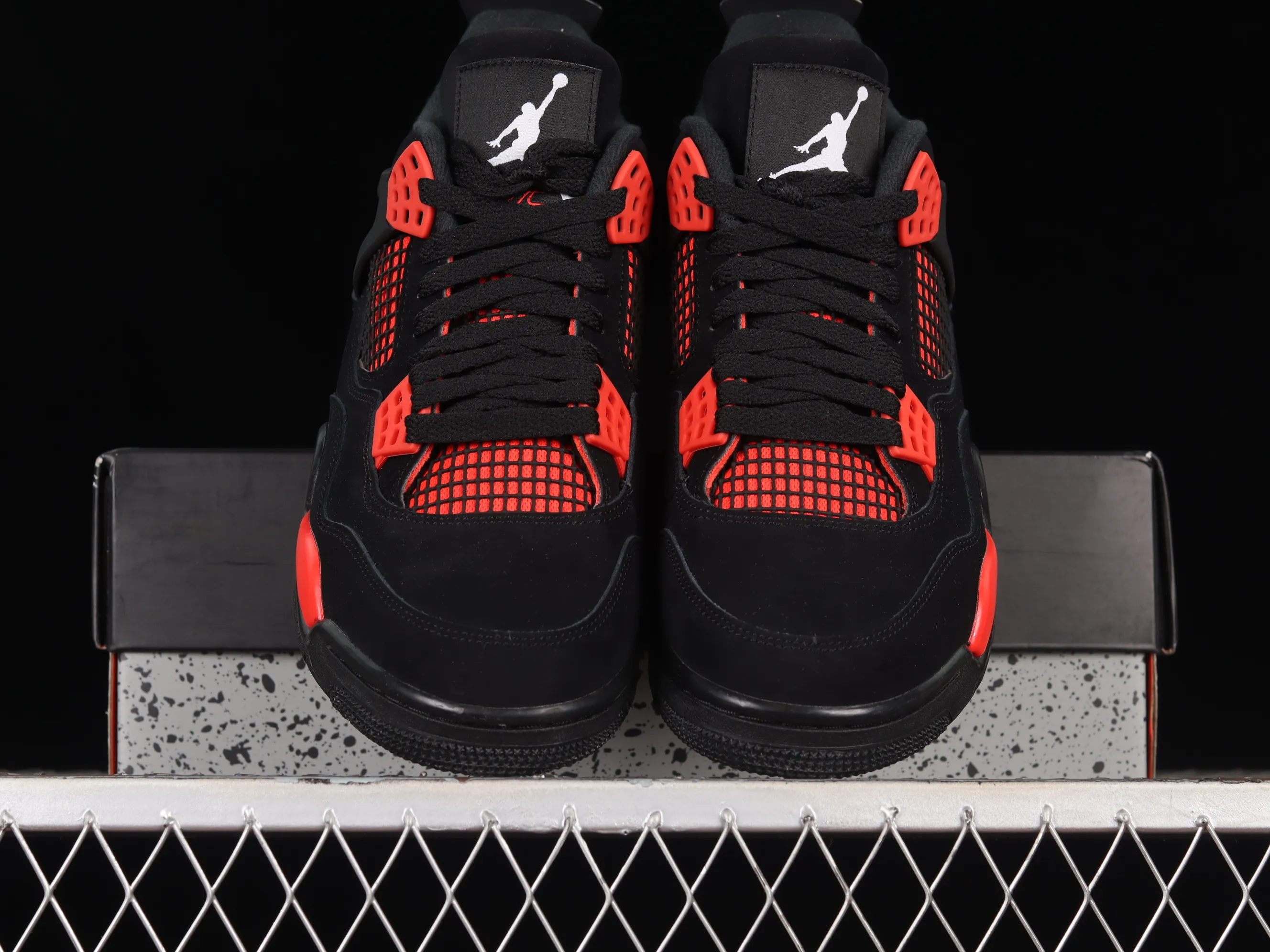 All categories Air Jordan Jordan series basketball shoes Air Jordan 4 LJR version Air Jordan 4 Retro "University Blue" AJ4 Joe 4 new black and red retro casual sports culture basketball shoes CT8527-016